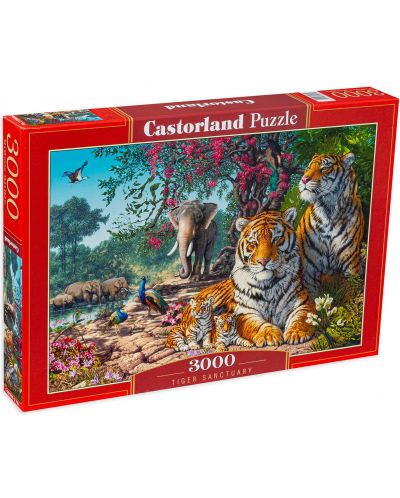 Пъзел Castorland от 3000 части - Царството на животните - 1